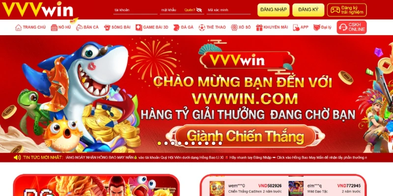 Sòng Bài VVVwin