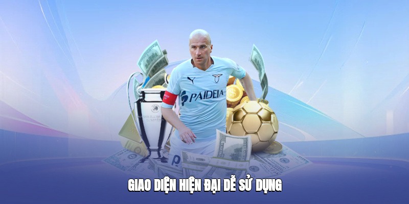 Giao diện hiện đại, dễ sử dụng