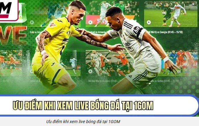Live bóng đá 1gom