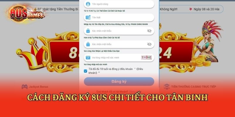 Hướng Dẫn Cách Đăng Ký 8us