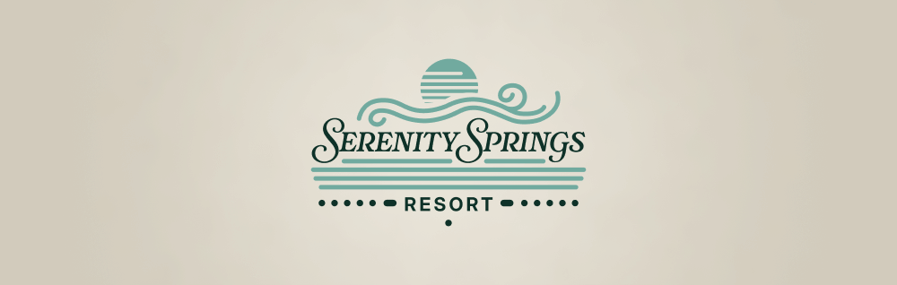 Serenity Springs Resort logo.