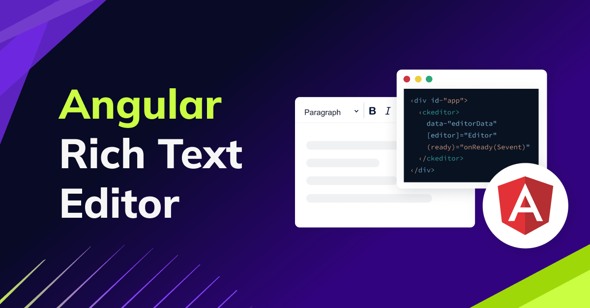 Angular Rich Text Editor Rich Text Editor CKEditor 5