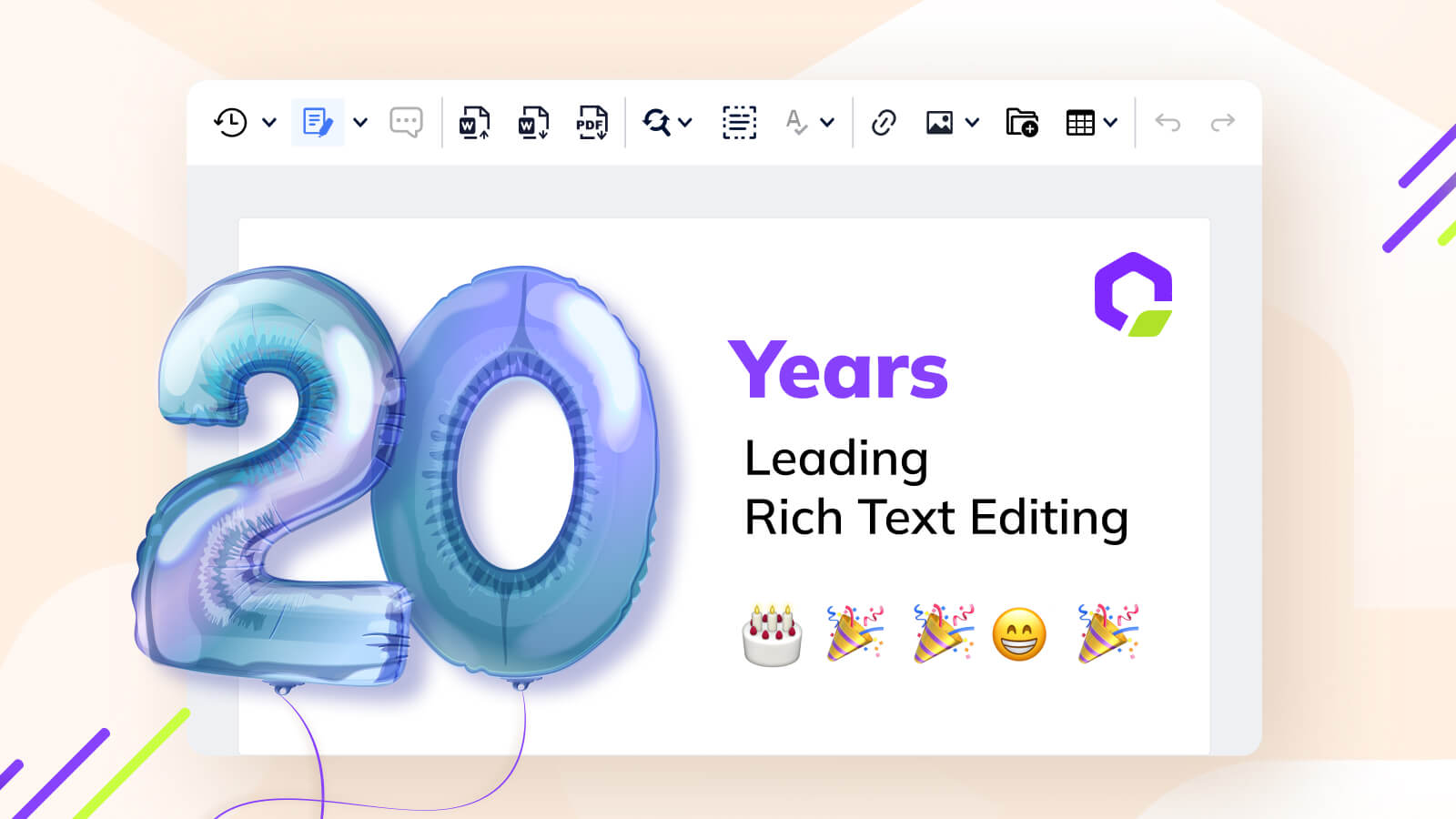 Celebrating 20 years of CKEditor