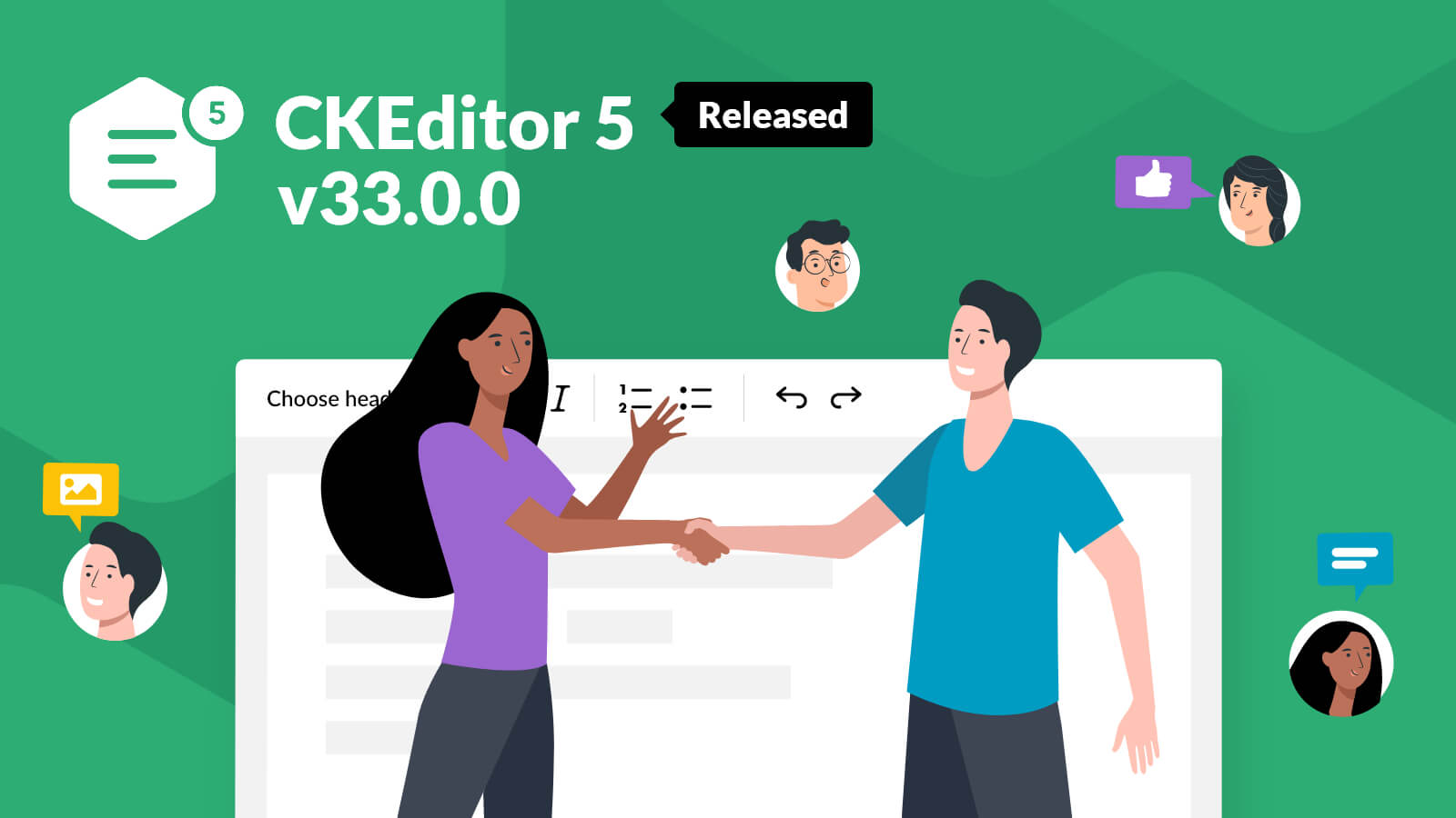 CKEditor 5 v33.0.0 with improved conversion system and DLL builds for collaboration features
