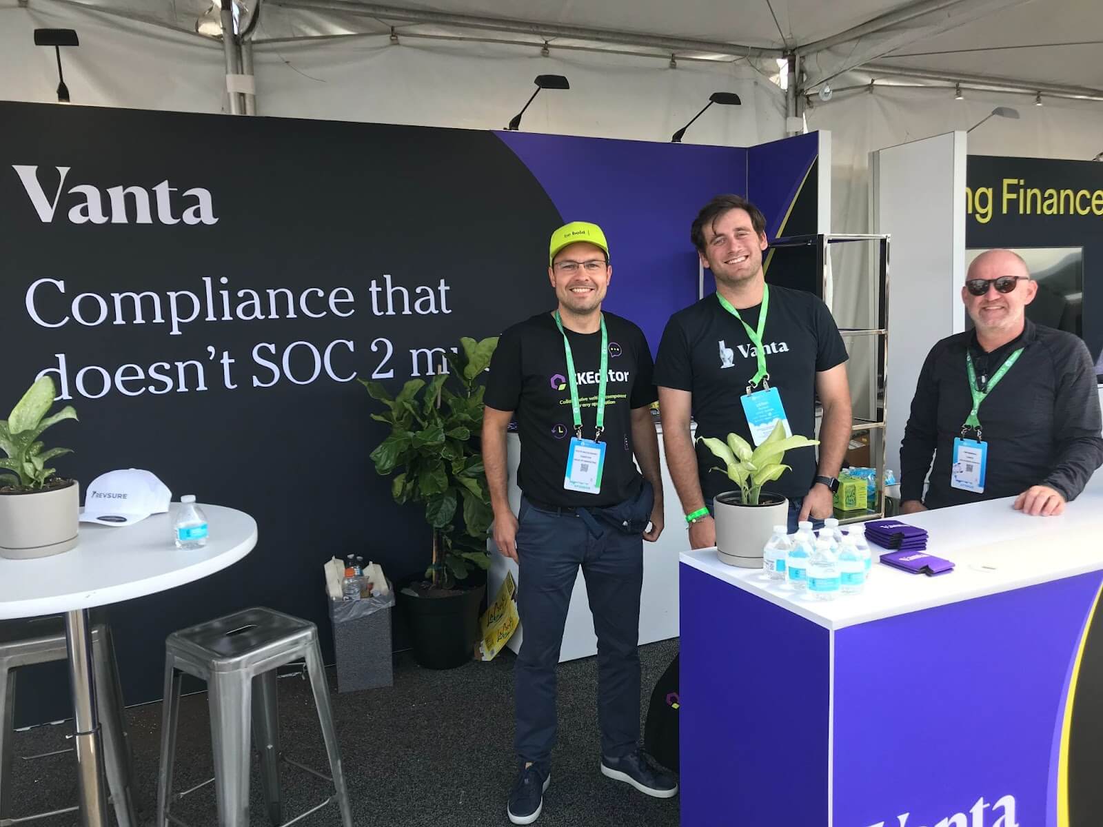 Piotr stopped by Vanta’s booth at SaaStr Annual 2022 and had a friendly chat.
