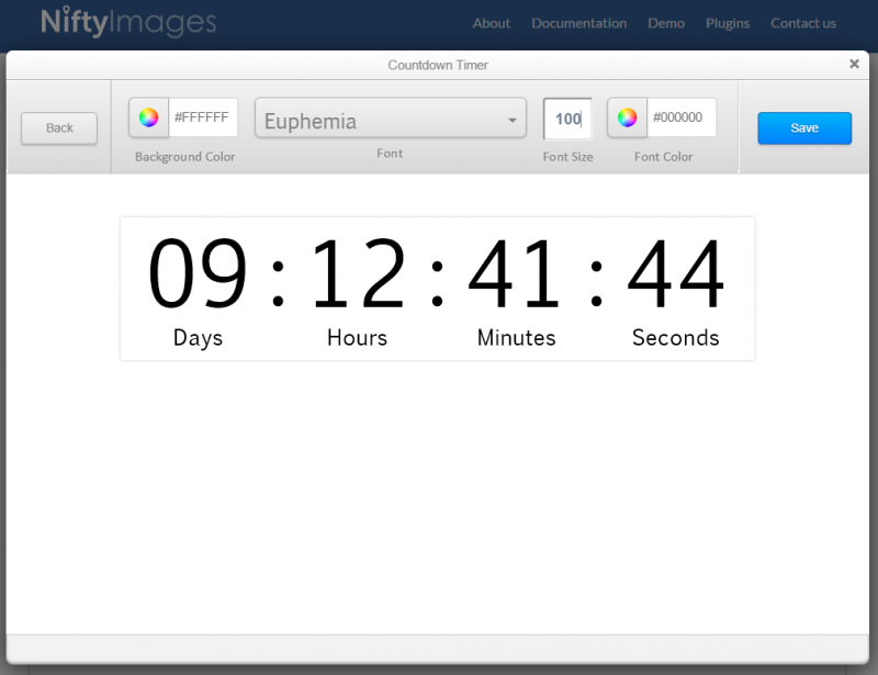 small countdown timers