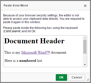 microsoft word copy paste issues