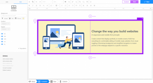 bootstrap editor bootstrap editor