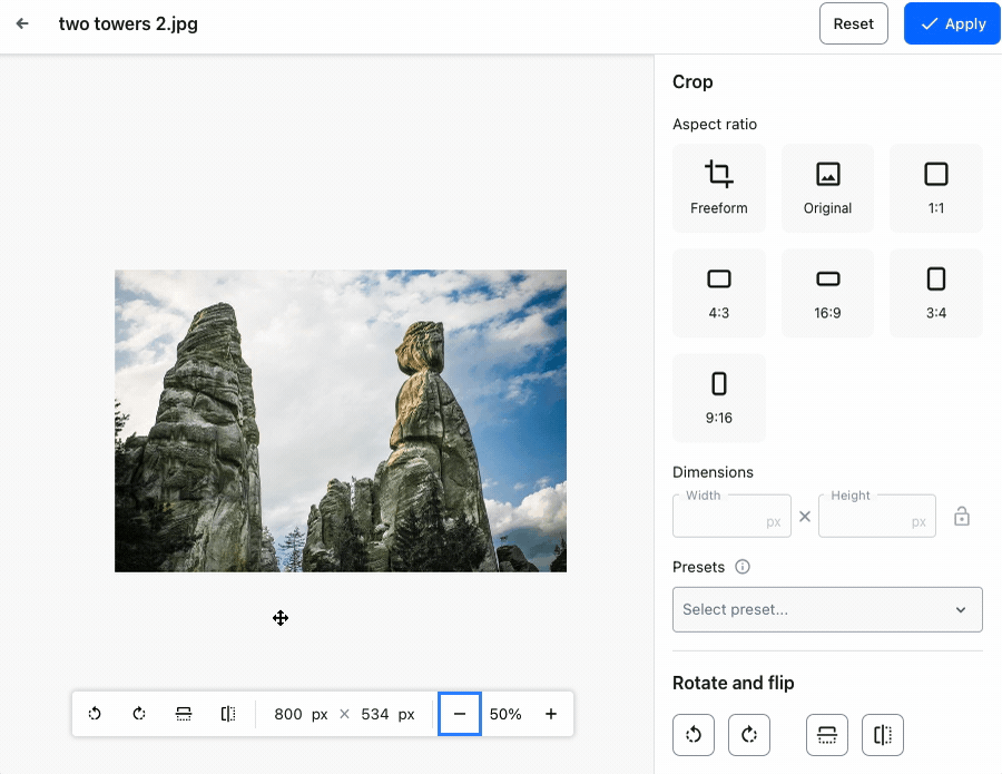 Flipping the image horizontally and vertically.