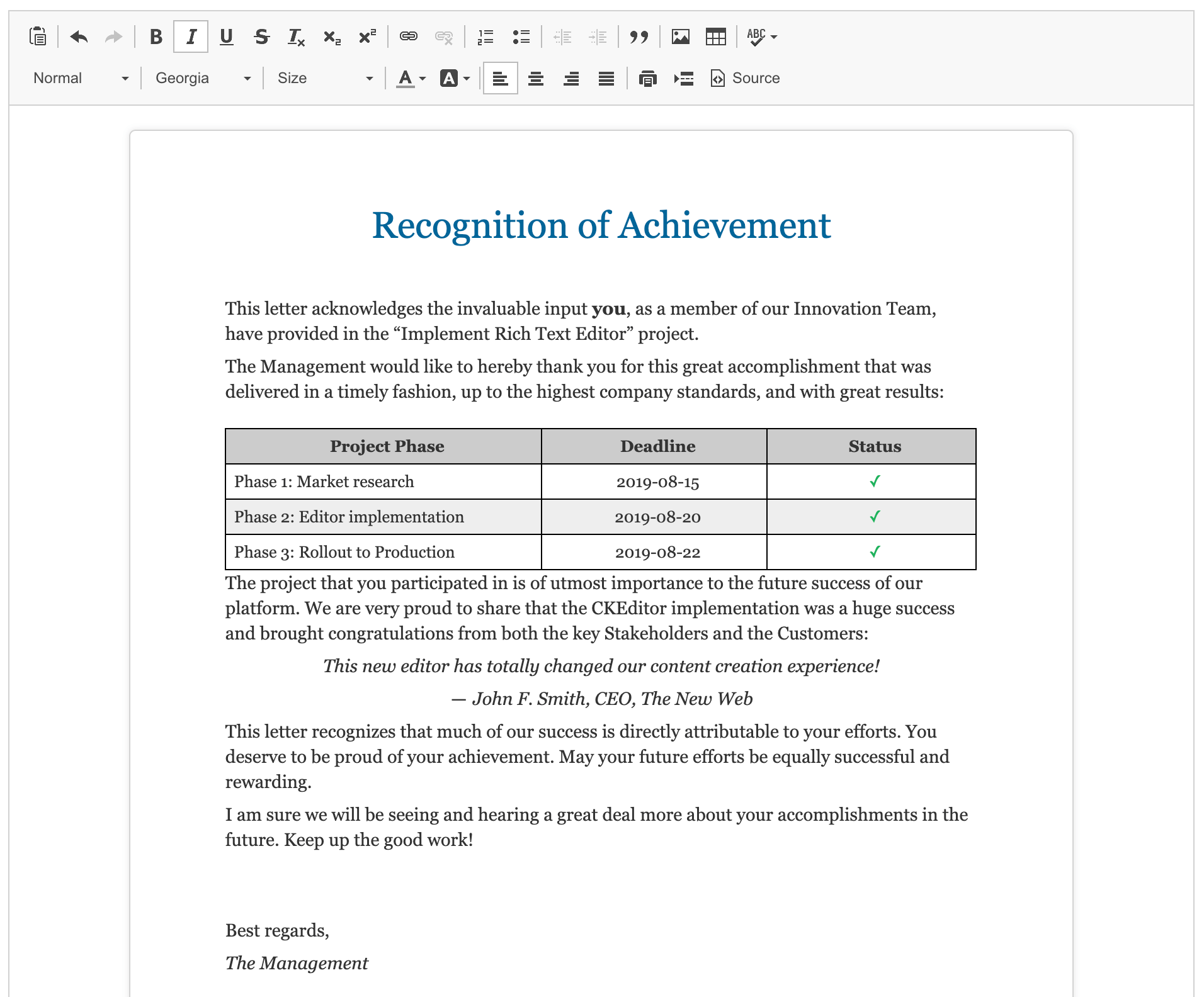 Paste from LibreOffice - CKEditor 4 Documentation