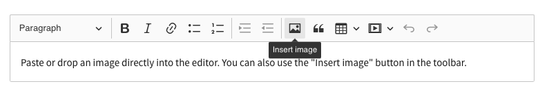 Responsive images with Easy Image in CKEditor 5 WYSIWYG editor.